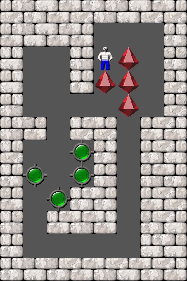Сокобан More Bugs collections уровень 642